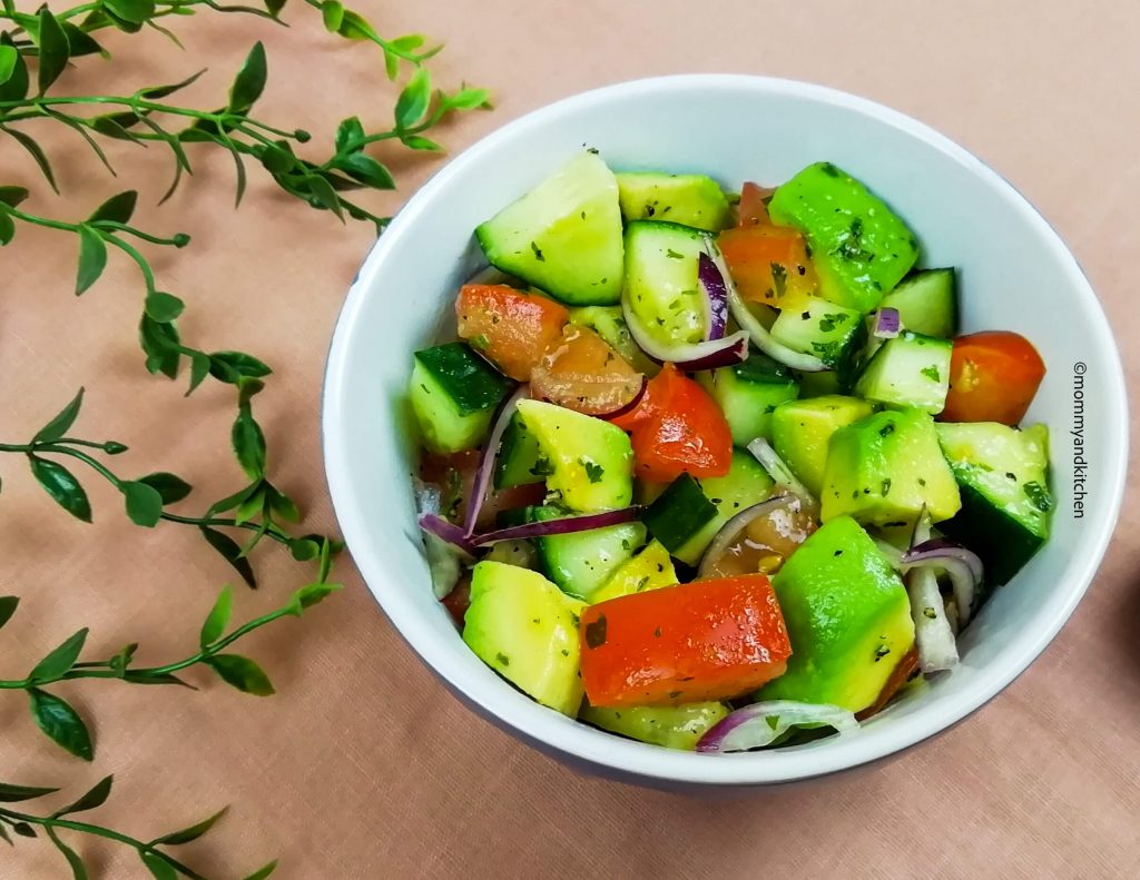 Avocado Salad for BBQ party