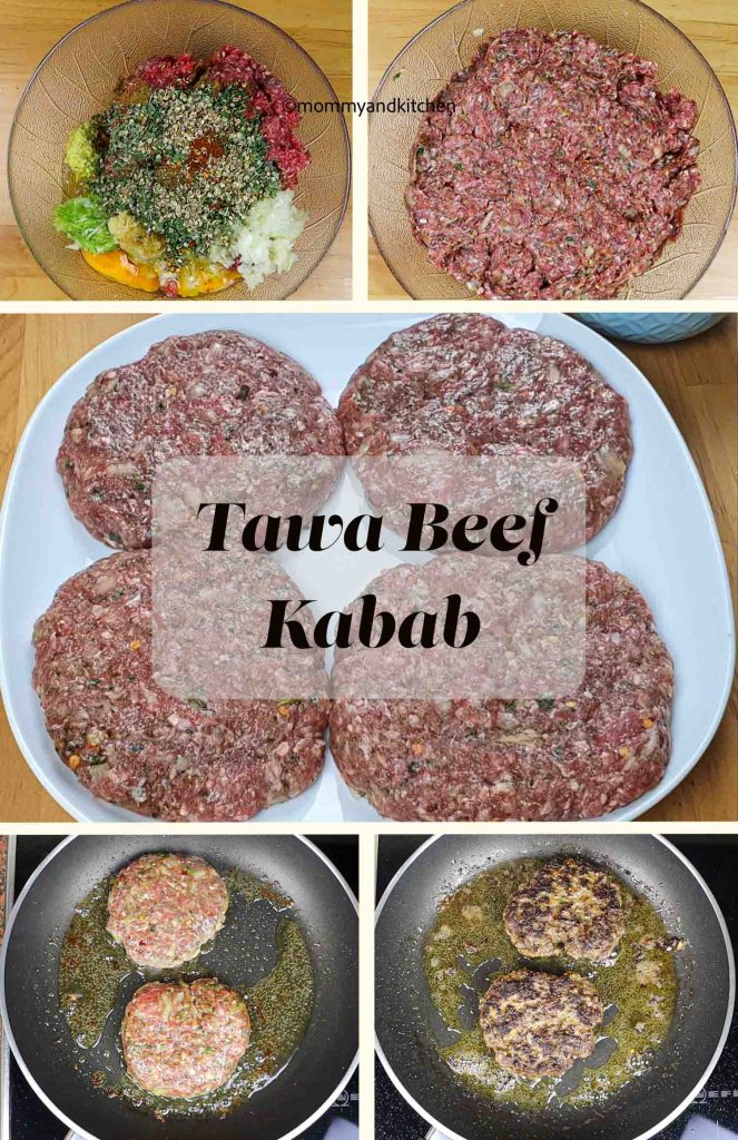 Recipe Pictorials for Beef Kabab